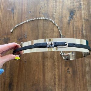 Tobi Metal and Chain Belt